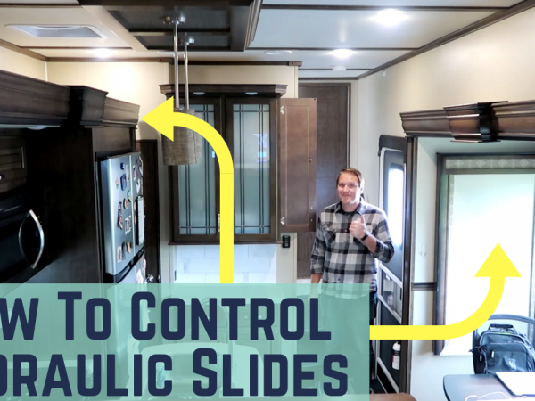 how to individually control Lippert through frame hydraulic slides