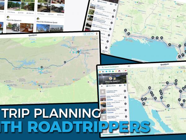 RV Trip and Route Planning
