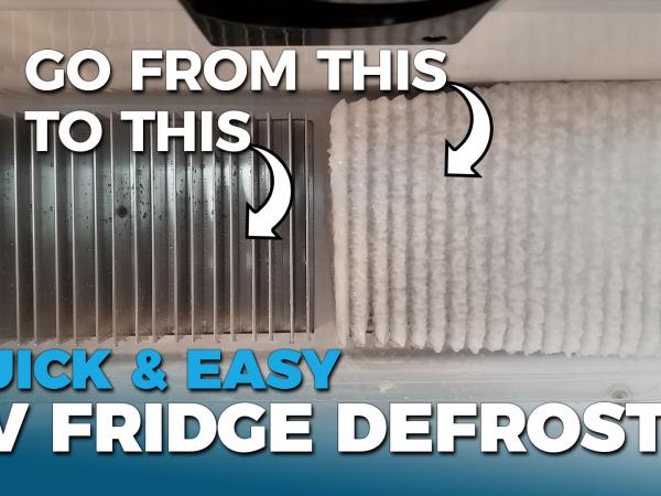 How To Defrost an RV Fridge
