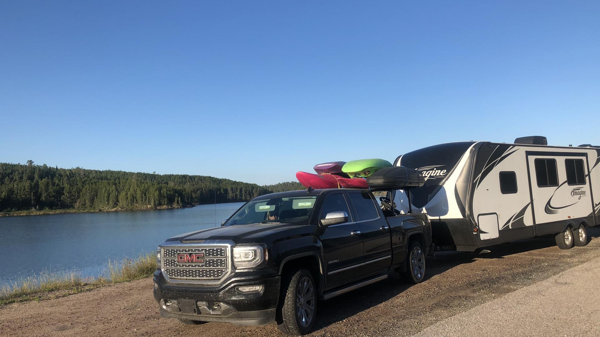 2 Kids, 2 Dogs, One Truck and Trailer and a Drive Across Canada!